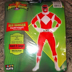 COPY - Adult Red Ranger Power Ranger Costume